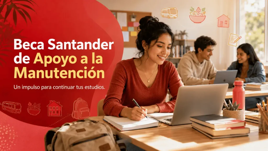BECA SANTANDER APOYO A LA MANUTENCIÓN 2026